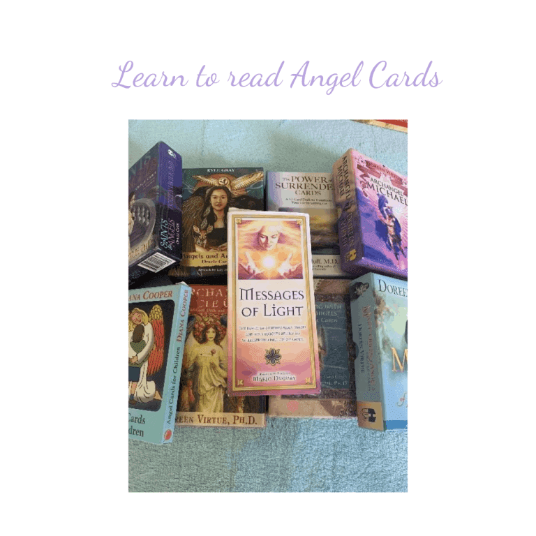 Learn to read Angel Cards