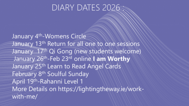 Diary Dates 2026