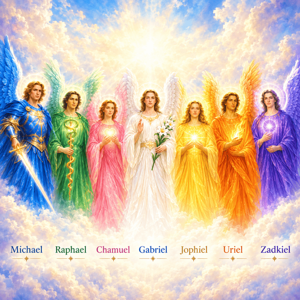 Healing with 7 Archangels - angels, healing