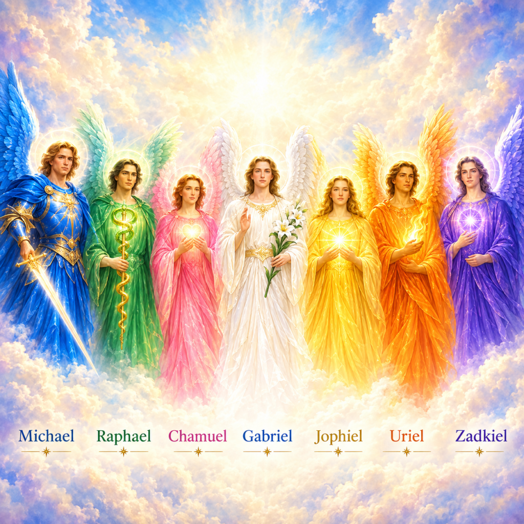 Healing with 7 Archangels - angels, healing